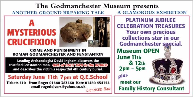 GODMANCHESTER MUSEUM CRUCIFICTION