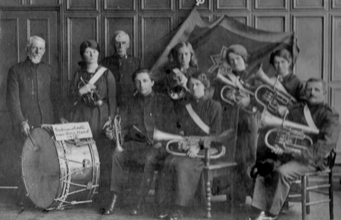 Salvation Army Band Photo - Godmanchester