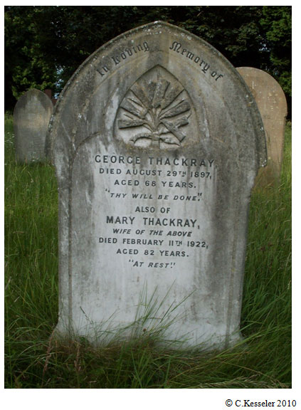 of Godmanchester. George Thackray